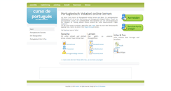 Desktop Screenshot of portugiesischkurs.net