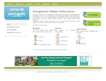 Tablet Screenshot of portugiesischkurs.net